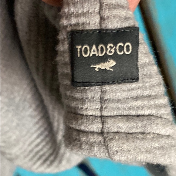 Toad&Co Gray Button-Up Moonwake ling sleeve Shirt small heather gray - Picture 5 of 8